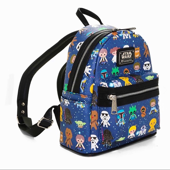 Loungefly Bags Loungefly Mini Backpack Star Wars Characters Poshmark